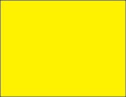 R001011-Y 1up Blank Fluorescent Yellow on Uncoated Card Stock (formerly 97500-Y)