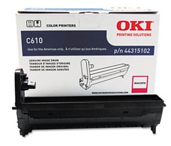 OKI C610 Color laser printer Magenta 20k image drum