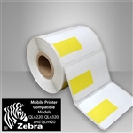 2457631-36 YPB Direct Thermal Roll Labels with Yellow Price Box 1.875" X 1.125"