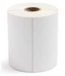 2.56" x 1.16" Direct Thermal Blank White Adhesive Shelf Labels - 1" Core - 500 labels per roll