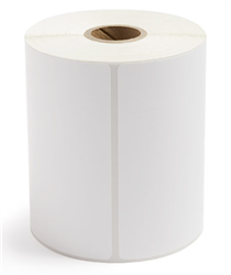 2.56" x 1.16" Direct Thermal Blank White Adhesive Shelf Labels - 1" Core - 500 labels per roll