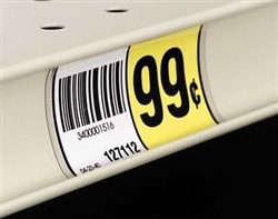 Clear Plastic Chip 1.25" x 2.75" fits 24up Labels
