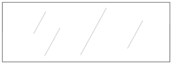 Clear Plastic Chip 1.25" x 3.5" fits most 18up Labels
