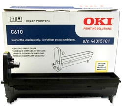 OKI C610 Color laser printer Yellow 20k image drum
