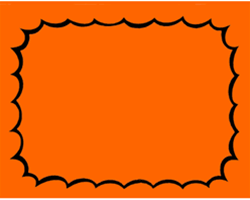 R001010-R 1up Burst Fluorescent Red Sign (formerly #95545r)