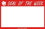 4 Up Piggly Wiggly "Deal of the Week" Signs